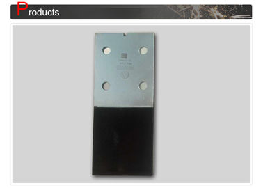 Trilhos de guia duráveis do metal com padrão coreano 127*89*16mm para as peças do elevador