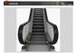Escada rolante interna da caminhada movente dos corrimão de borracha VVVF da elevação 6000mm com placa do pente da liga de alumínio
