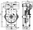 Diâmetro de roda em dois sentidos Ф240mm da corda de Roomless da máquina do regulador do elevador, Ф200mm