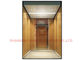 Decoração residencial da cabine dos elevadores do espelho do ouro para o elevador do passageiro