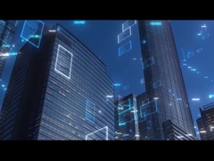 Elevador de observação de vidro transparente de 1000 kg