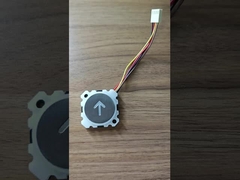 Botão de Porta Fechar Elevador / Botão de Elevador Redondo Braille DC 12-36V