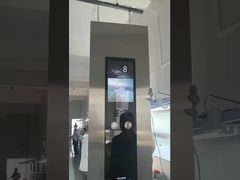 Veja a carga de alta velocidade de aço inoxidável do elevador 1600kg do hospital da linha fina para a demonstração do hospital