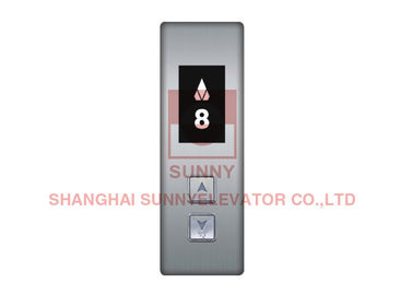 Painel de aço inoxidável da operação do carro de elevador/operador porta da aterrissagem