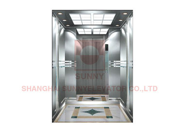 do elevador seguro do passageiro de 450~2000kg elevador de alta velocidade Roomless sem o ruído
