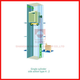 elevador de alta velocidade hidráulico da carga 1000-5000Kg para métodos diversos da promoção