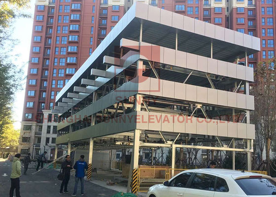 380V 3-Fase 5-Wire Plain Moving Type PLC Control Equipamento de estacionamento mecânico para elevador de estacionamento automático