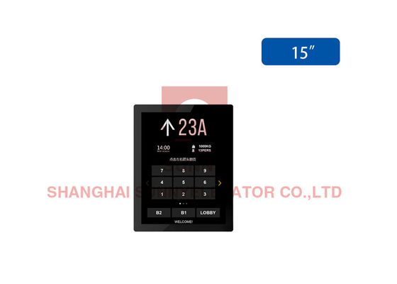 Interruptor capacitivo da indicação digital LCI do elevador dos multimédios do toque