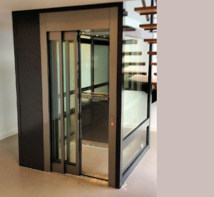 Elevador doméstico de aço inoxidável 304 de baixo ruído com carga de 250-400 kg para casas e residências