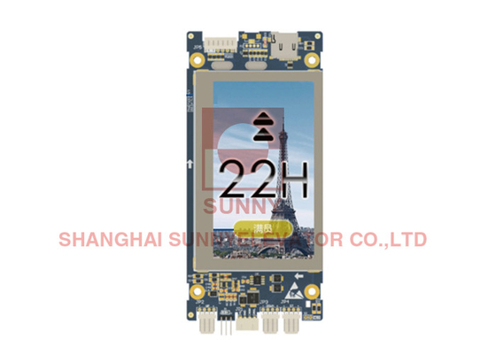 Visor LCD de 4,3 polegadas Elevator Cop Lop Suporte ArgB formato de imagem de 32 bits