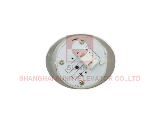 Botão de elevador personalizado de tamanho 38 * 48mm com caracteres táteis em Braille e interruptor OMRON B3F-5000