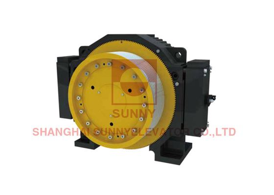 Máquina de tração sem engrenagem para elevadores com capacidade de carga de 1600-2500 kg e velocidade de 1,0-3,0 m/s