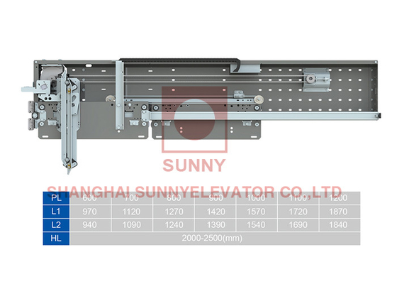 600~1200mm HL 2 Painel de abertura lateral Pm Operador de porta síncrona