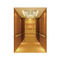 Teto luxuoso e para baixo lâmpada da decoração de madeira da cabine do elevador