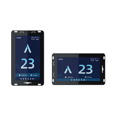 7 polegadas de exposição multimídia do elevador MCTC-HCB-T7070/S para poder de 3,9 W/4,8 W