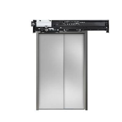 Dispositivo de porta de aterragem de abertura lateral de 2 folhas de 600~1800 mm com requisitos normalizados GB/T7588.1/2 e tipo à prova de fogo