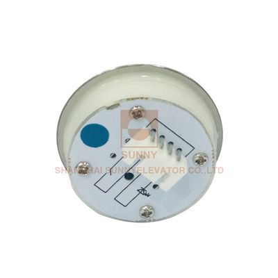 Botões de elevador em Braille de placa inoxidável Φ44x18.5mm 50MA Botão de elevador