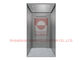 Assoalho do PVC do design de interiores do elevador da casa de campo com luz de aço inoxidável/tubo