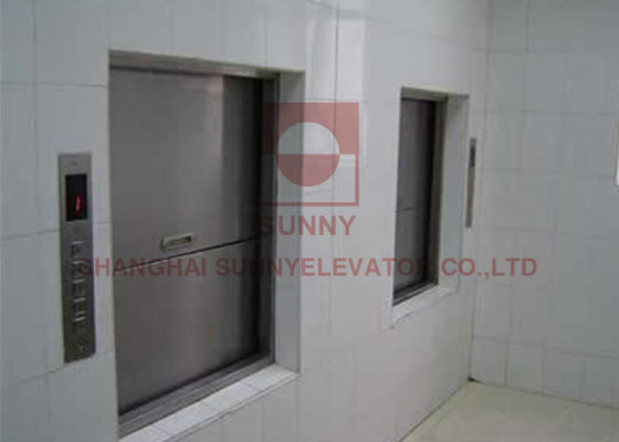 Dumbwaiter Elevador de mercadorias Elevador de carga com 100-300kg Carga 0,4m/s Velocidade e 700x1000mm Abertura de porta