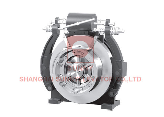 1350kg motor Gearless da máquina do elevador do elevador 2.5m/S do diâmetro 480mm