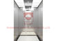 Cabine de aço inoxidável do elevador da linha fina do elevador do passageiro que grava a carga 2500kg