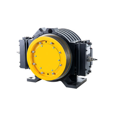 Máquina de Tração para Elevador com Freio de Bloco para Peças Sobressalentes de Elevador, Carga de 450-630kg, Velocidade de 1.0~1.75m/s