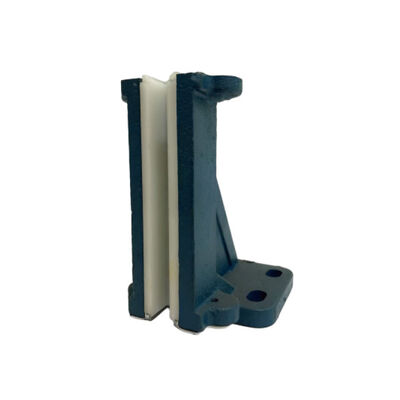 Sapatas guia deslizantes para elevadores para serviços pesados ​​– Composto de poliuretano/bronze resistente ao desgaste, autolubrificante, cabe em trilhos guia de 8–16 mm