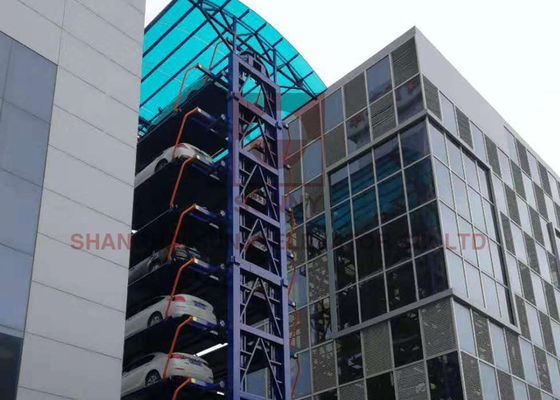 Elevador de levantamento vertical de baixo nível de ruído do estacionamento da garagem 380V com auto porta